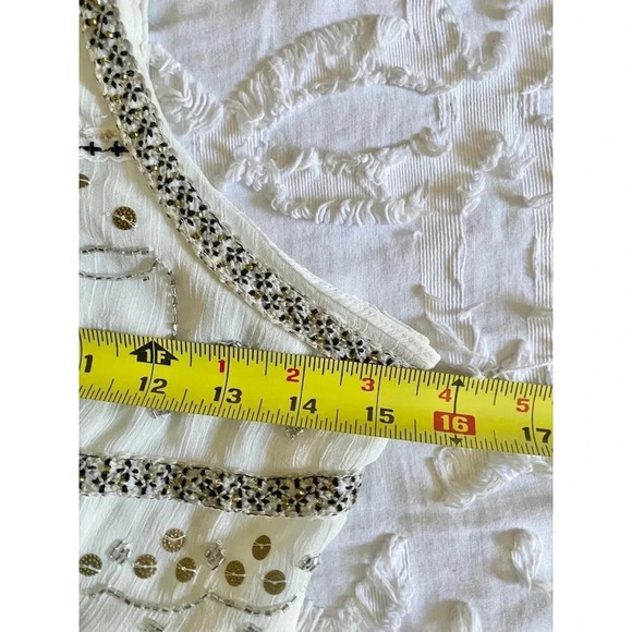 Free People Top Women’s Small Camille Embroidered Tank - Picture 7 of 8